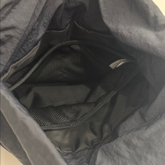 Lululemon Black Tote Crossbody Bag with gold accents.  Excellent condition. - Picture 7 of 11